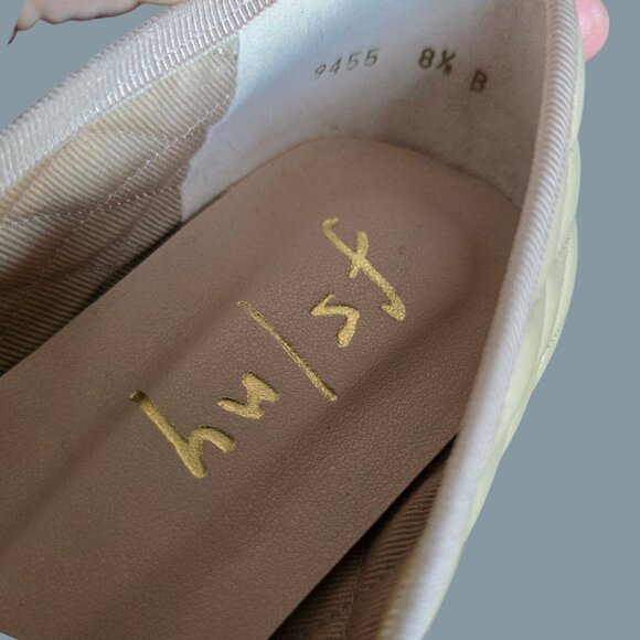 NWOT FS/NY ( 8.5 ) Passport Ballet Leather/Patent Leather Made in Spain